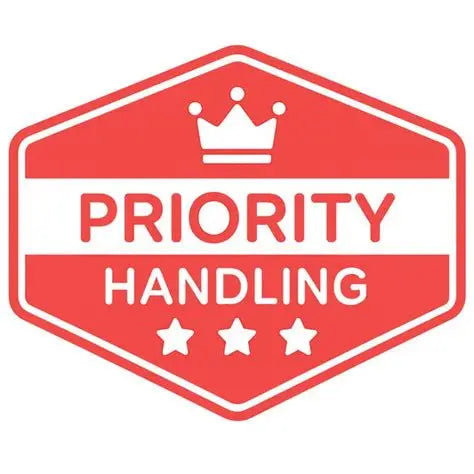 Priority 1-2 day Shipping